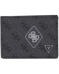 Guess - Milano Leren Portemonnee - Lyst