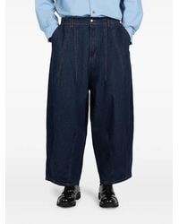 Societe Anonyme - Contrast-Stitch Jeans - Lyst