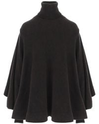 Jacquemus - High-Neck Flared Sweater - Lyst