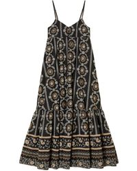 Twinset - Broderie-Anglaise Maxi Dress - Lyst