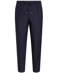Dolce & Gabbana - Virgin-Wool Jogging Trousers - Lyst