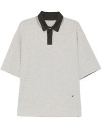 CROQUIS - Double-Collar Polo Shirt - Lyst