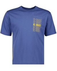 K-Way - Fantome T-Shirt - Lyst