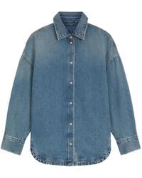 BOSS - Camisa Oversize En Vaquero Rígido - Lyst