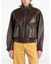 Christopher Esber - Veste Bomber En Cuir - Lyst