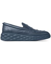 Jimmy Choo - Diamond Slip-On Sneakers - Lyst