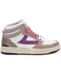 HTC - Baskets Starlight High À Design Perforé - Lyst