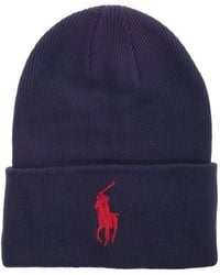 Polo Ralph Lauren - Big Pony Cuff Beanie Hat - Lyst