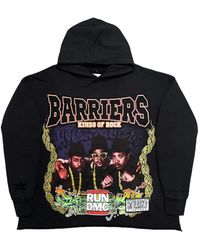 Barriers - X Run Dmc Logo-Print Hoodie - Lyst
