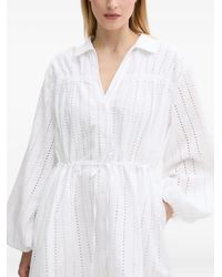Samsøe & Samsøe - Samanarola Eyelet Detailing Mini Dress - Lyst