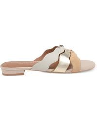 Kurt Geiger - Sun Wave Ring-Detail Sandals - Lyst