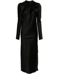 Sportmax - Abazio Satin Maxi Dress - Lyst