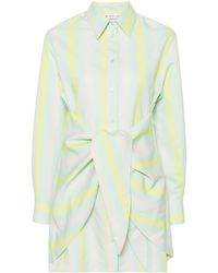 Manuel Ritz - Robe-chemise courte à rayures - Lyst