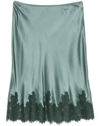 Doen - Elowette Lace-Trim Midi Skirt - Lyst