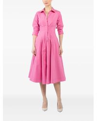 Jonathan Simkhai - Robe Chemise Jazz En Coton Melange - Lyst