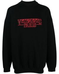 Vetements - Logo-embroidered Jumper - Lyst