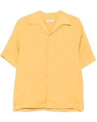 Sandro - Linen Shirt - Lyst