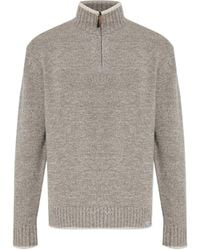 Paul & Shark - Jersey de lana con media cremallera - Lyst