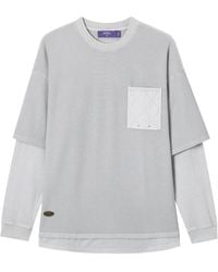 AFTERMATHS - キルティングポケット ロングtシャツ - Lyst
