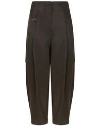 Hui Milano - Pleated Zip-Detail Cargo Pants - Lyst