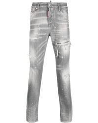 DSquared² - Skater Jeans im Distressed-Look - Lyst