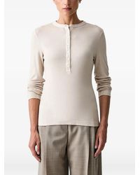 Marc O' Polo - Ribbed-Knit Long-Sleeve T-Shirt - Lyst