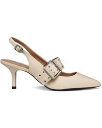 Geox - Kleopy Studded Buckle Strap Pumps - Lyst