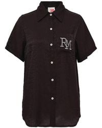 Rally Movement - Ivy Logo-Embroidered Shirt - Lyst