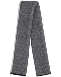 Brunello Cucinelli - Bufanda con motivo de espiga y flecos - Lyst