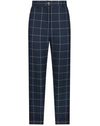Liu Jo - Check Trousers - Lyst