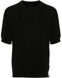 Transit - Ribbed-knit T-shirt - Lyst