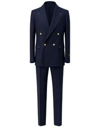 Franzese Collection - Rolls Royce Double-Breasted Wool Suit - Lyst