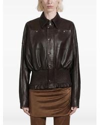 Petar Petrov - Soft Tension Leather Jacket - Lyst