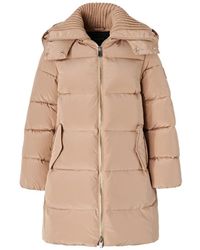Pinko - Quilted Hooded Puffer Coat - Lyst