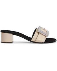 Giuseppe Zanotti - Miss Buckle 40mm サンダル - Lyst