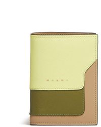 Marni - Colour-Block Debossed-Logo Wallet - Lyst