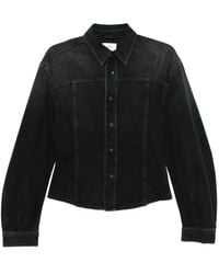 Haikure - Button-Fastening Denim Jacket - Lyst