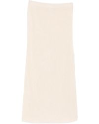 Patrizia Pepe - Gebreide Midi-Rok - Lyst