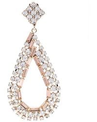 Rosantica - Boucles D'Oreilles Serties De Cristaux - Lyst