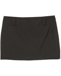 Versace - Medusa Belt-Loop Mini Skirt - Lyst