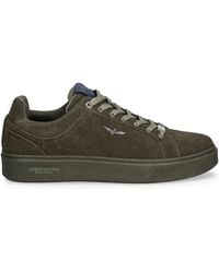 Aeronautica Militare - Appliqué Lace-Up Sneakers - Lyst