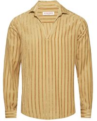 Orlebar Brown - Ridley Chenille-Hemd mit Streifen - Lyst