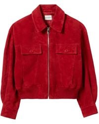Claudie Pierlot - Suede Jacket - Lyst