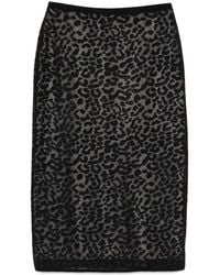 Theory - Midi-Rok Met Kant - Lyst