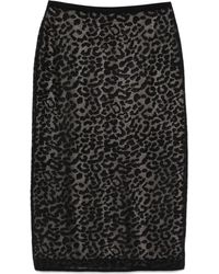 Theory - Midi-Rok Met Kant - Lyst