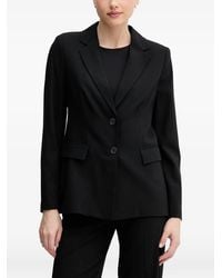 Benetton - Blazer Con Botones - Lyst
