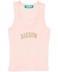 Barrow - Embellished Tantk Top - Lyst