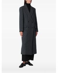 Source Unknown - Reyna Double-Breasted Coat - Lyst