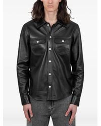 Courreges - Camisa De Piel - Lyst