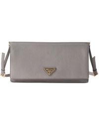 Prada - Satin Mini Shoulder Bag - Lyst